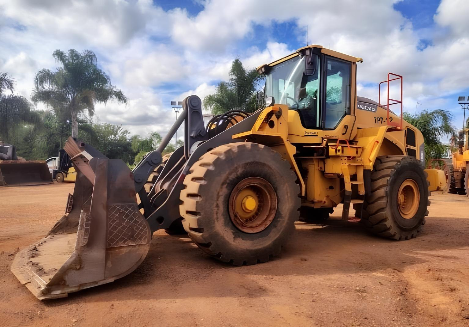 Pá Carregadeira Volvo L150H ano 2021 com 10.800 horas
