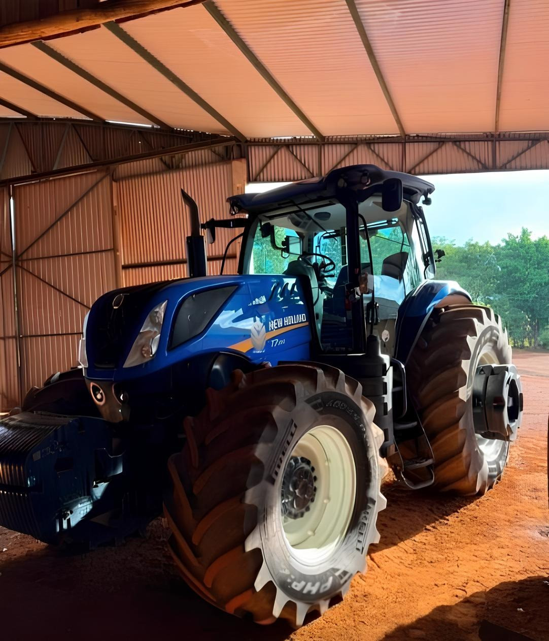 Trator New Holland T7.260 ano 2024 com apenas 500 horas