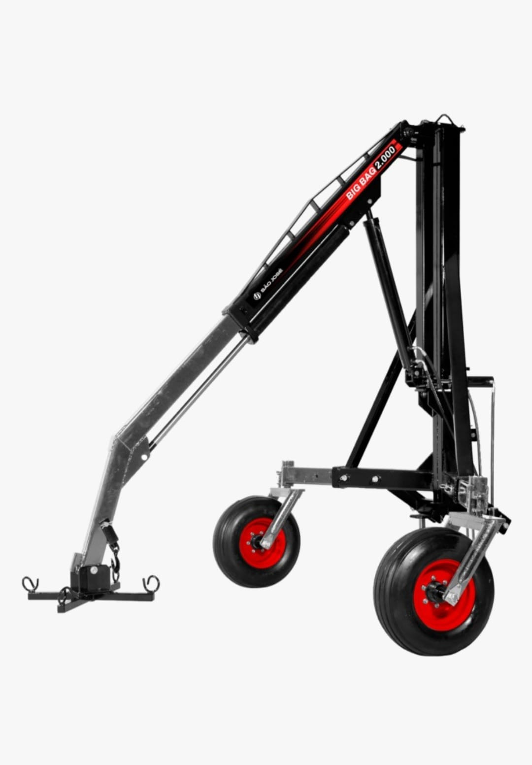 Guincho Big Bag 2000 com lança hidráulica