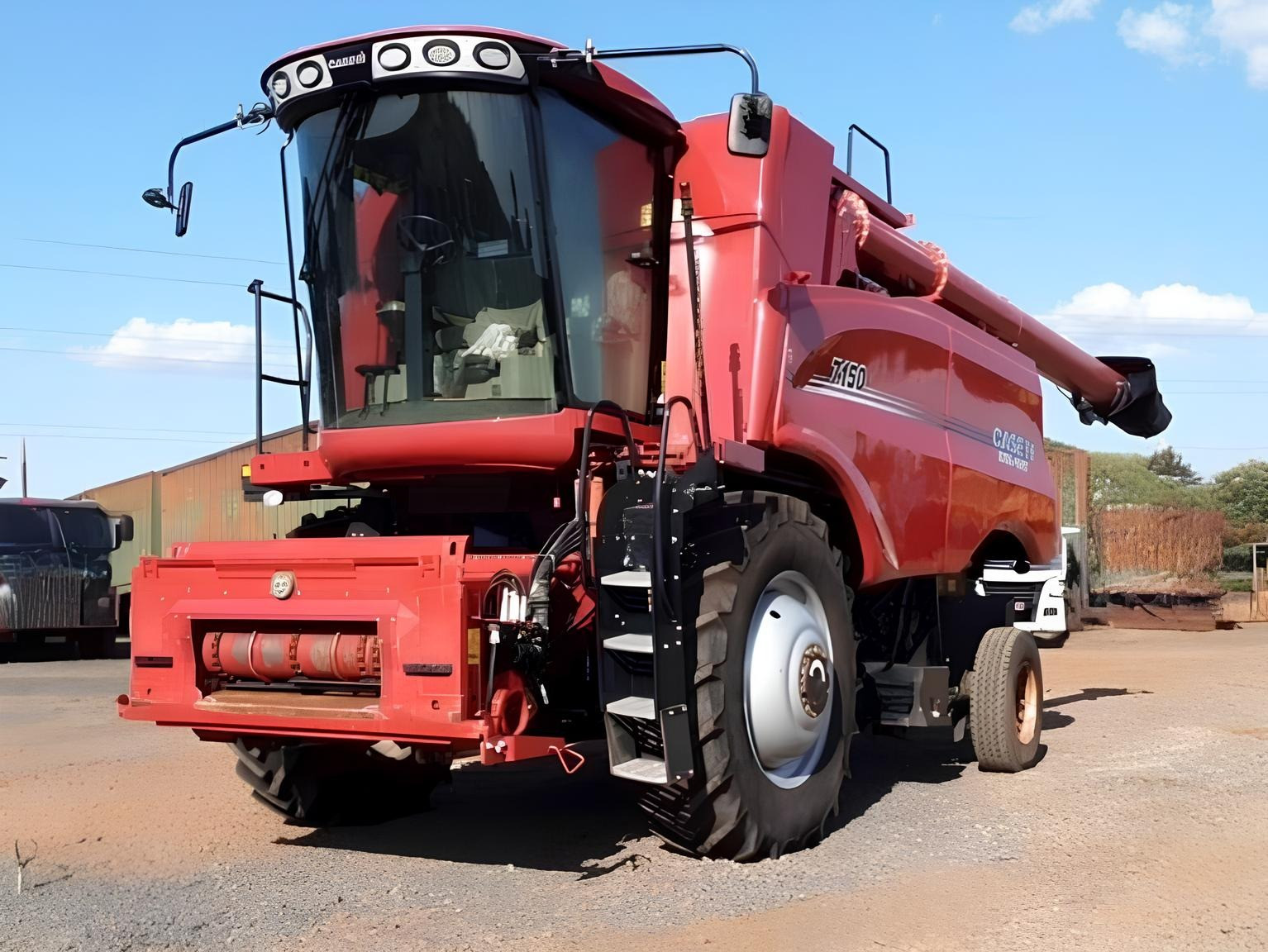 Colheitadeira Case 7150 ano 2021, 4x2, com 850 horas
