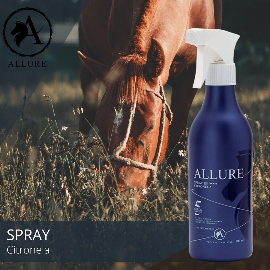 Spray Citronela Allure 500ml para Equinos