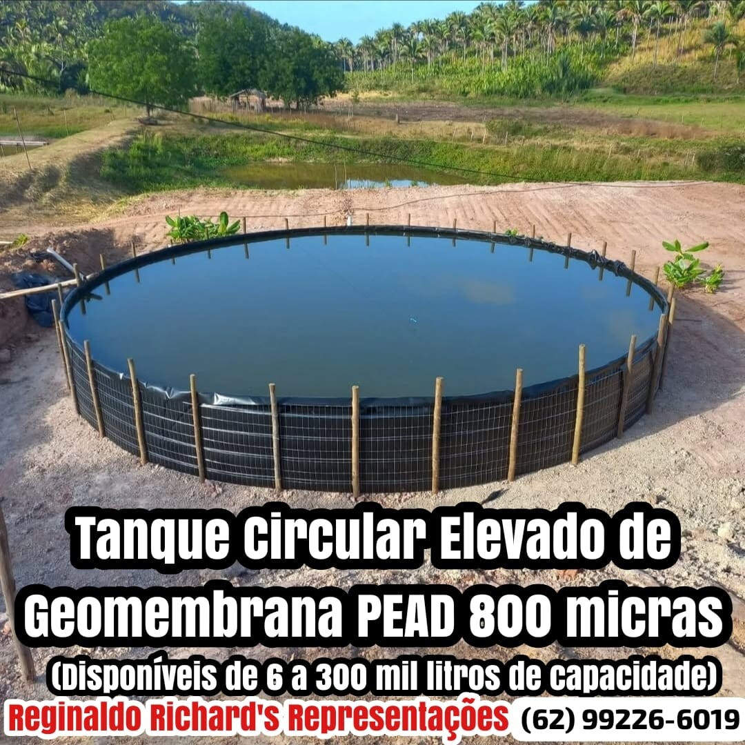 Bolsão Tanque de Geomembrana 