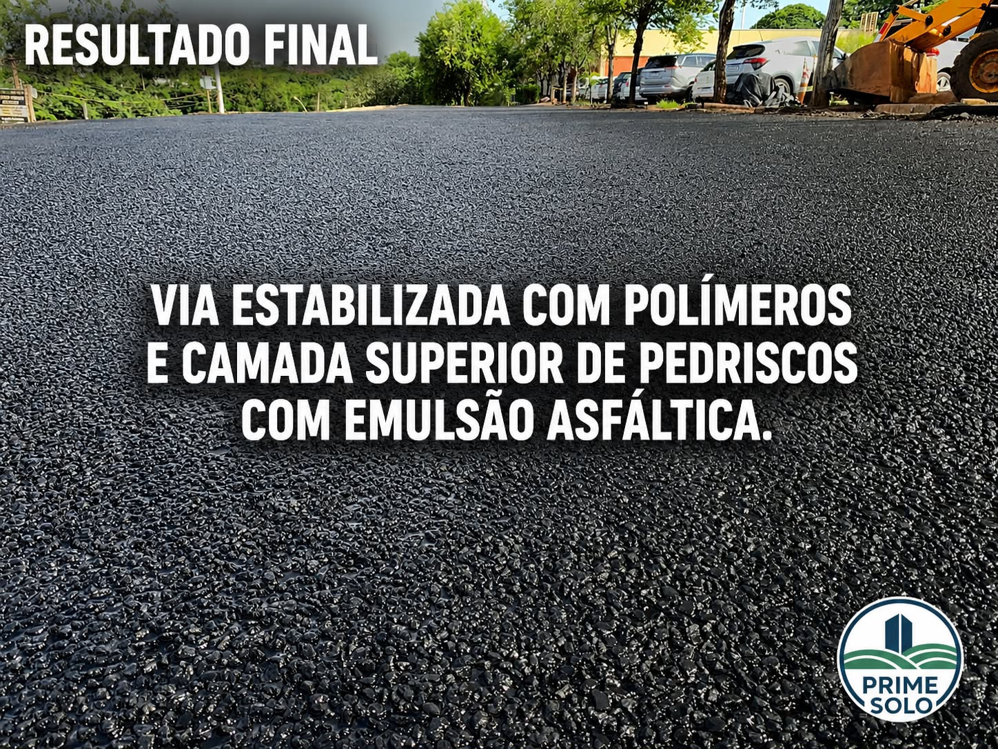 ESTABILIZANTE DE SOLO PARA PAVIMENTAÇÃO