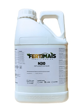 Fertilizante N30 FERTIMAIS - Alta Eficiência Nitrogenada: Absorção Máxima e Menos Perdas5L 
