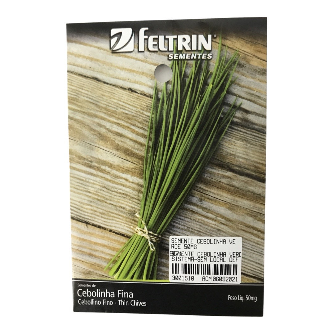 SEMENTE CEBOLINHA VERDE  50MG SEMENTE CEBOLINHA VERDE 50mg