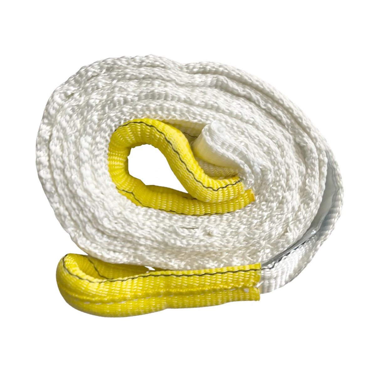 CINTA DE ELEVAÇÃO SLING PLANA 2 TON X 3 MTS, 50MM, BRANCA, CAMADA DUPLA, FS 51 50MM X 3MTS X 2T