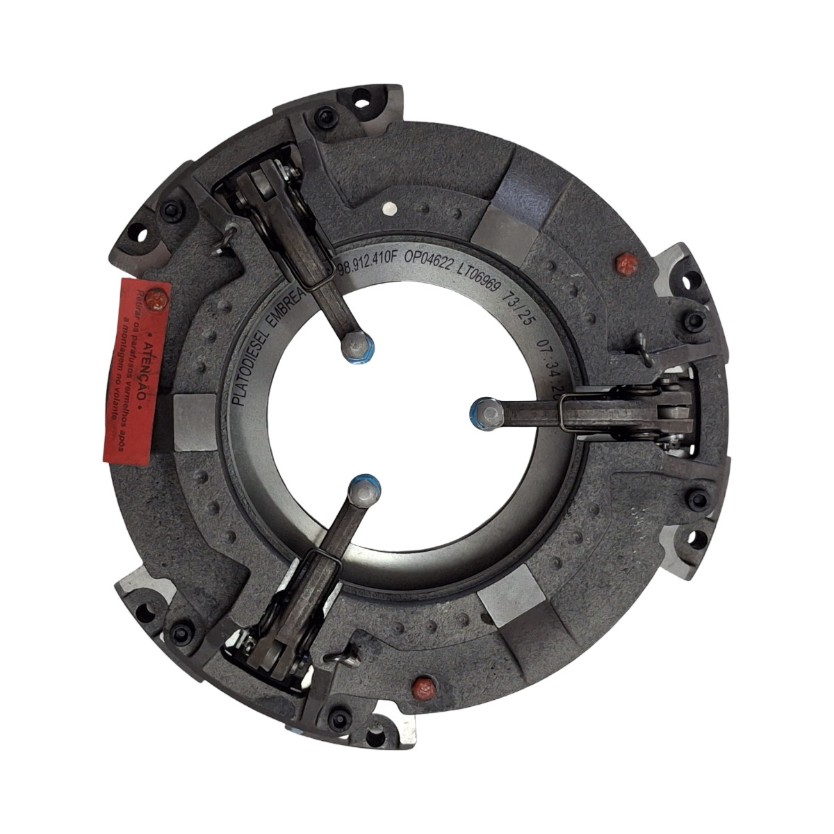 PLATO EMBREAGEM SIMPLES TRATOR MASSEY FERGUSON 044701-022702
