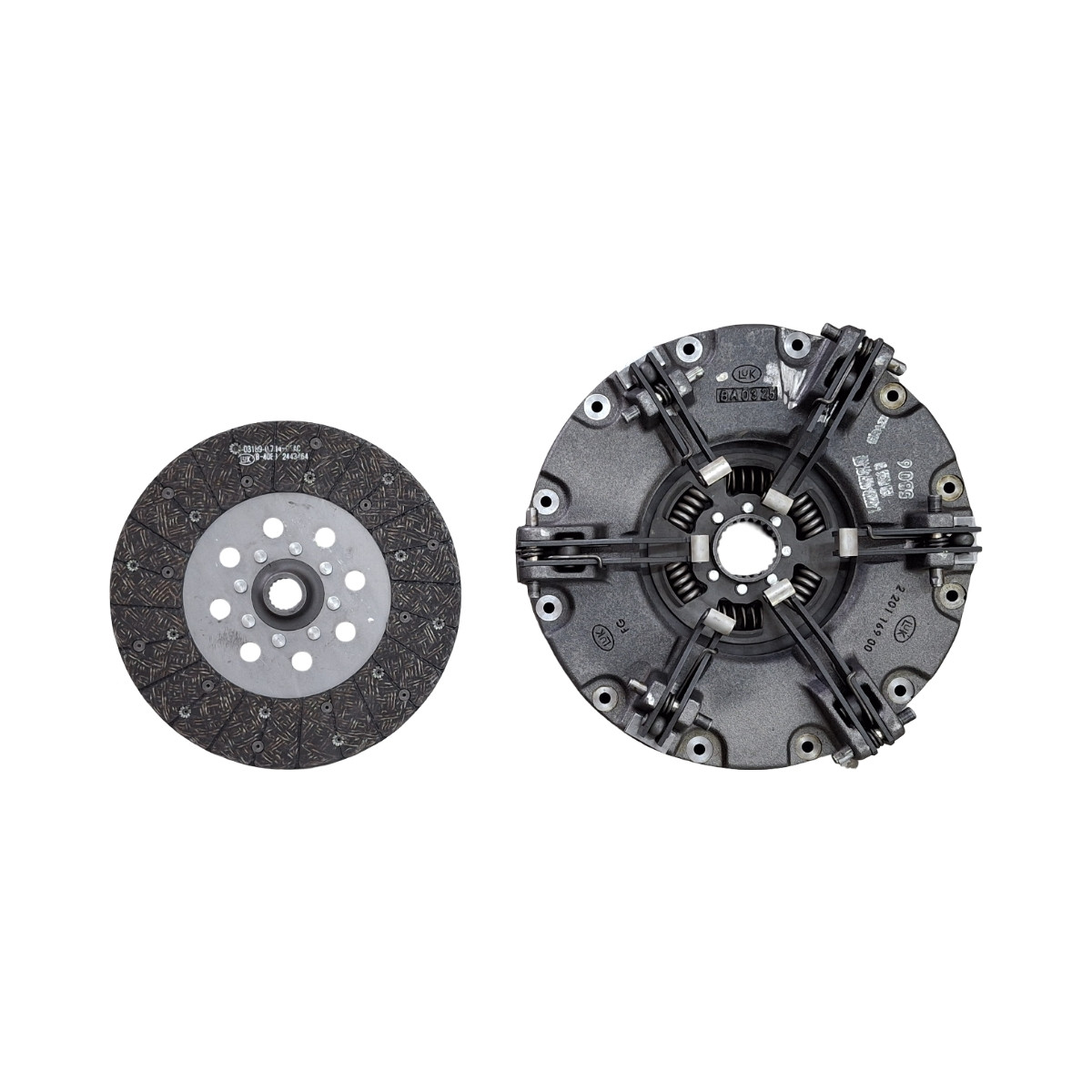 KIT EMBREAGEM DUPLA VALTRA A650/A990R A63F/A93F ACW7451430=87342500