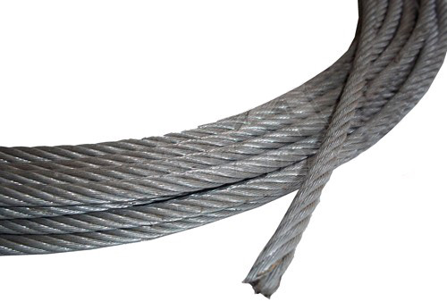 CABO ACO GALV-POLIDO (6X7-AF) 1/4