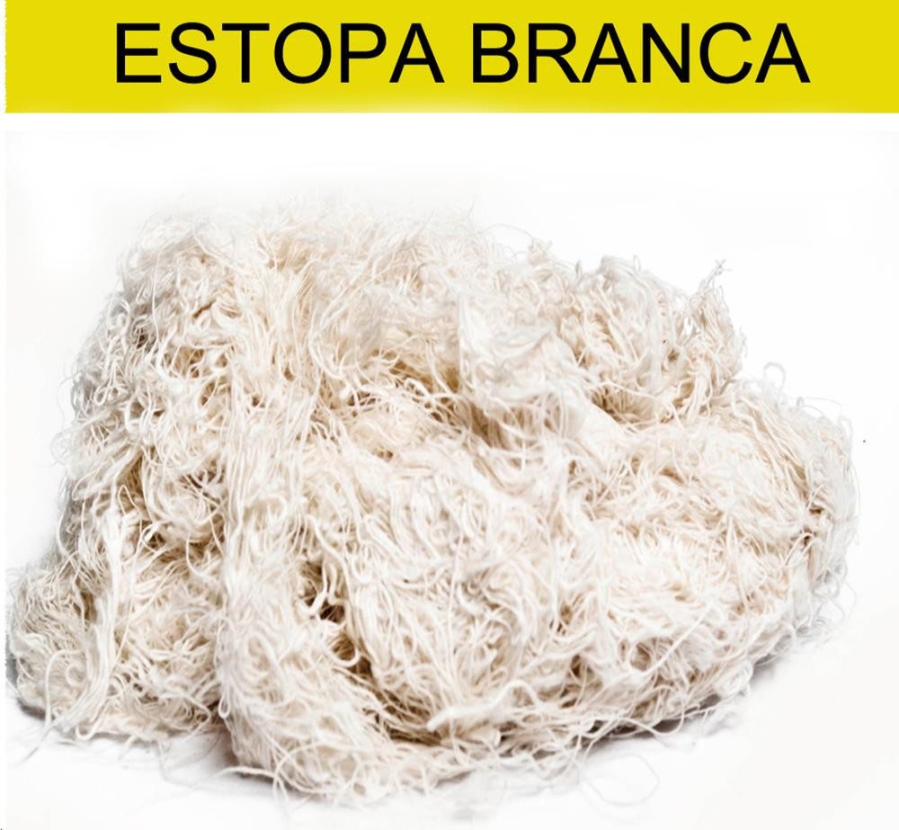ESTOPA 1A. BRANCA P-POLIMENTO - 150 GRS 150 Grs. - 725