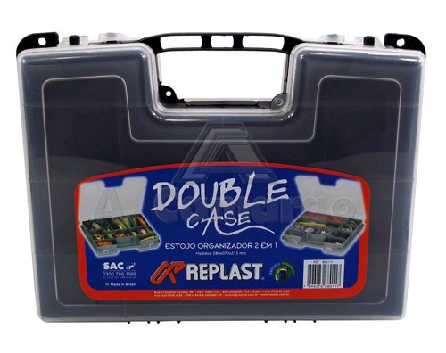 CAIXA PLASTICA DUPLA FACE MAT RECICLADO 8001/1