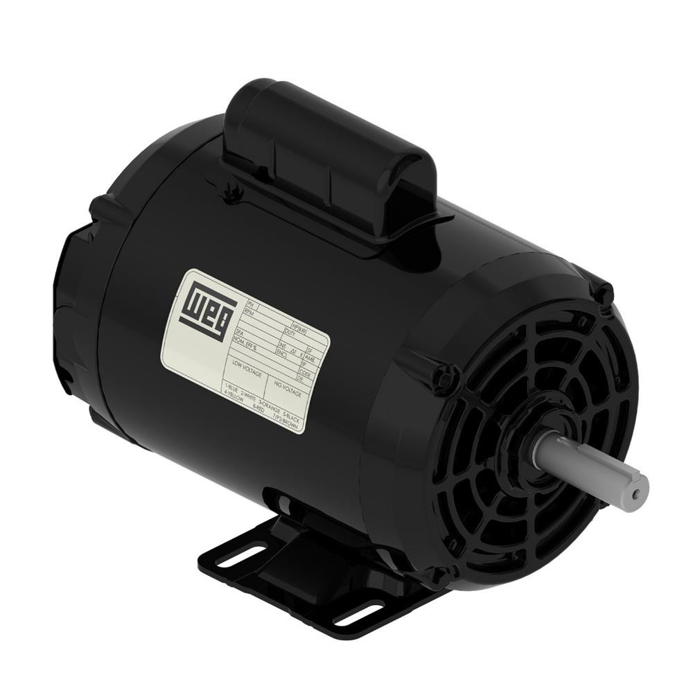 MOTOR WEG MONOFASICO 4 POLOS ABERTO 2-HP 2-HP-4P.MON.WEG