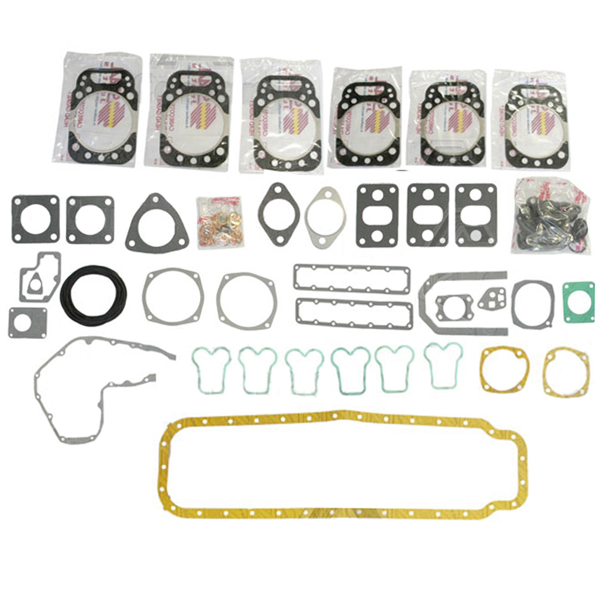 JOGO DE JUNTAS MOTOR MWM D225 6CIL. (SEM RETENTOR) 71806-CBSC