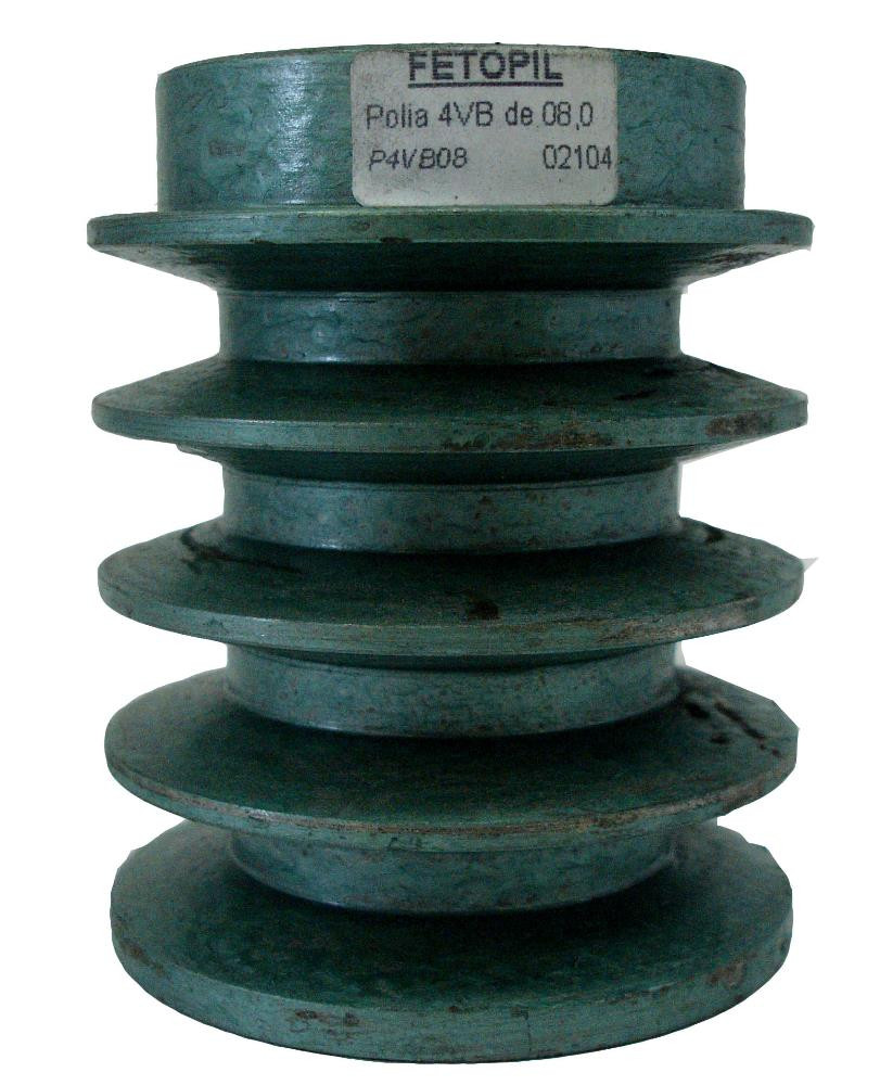 POLIA FERRO 4 CANAL -70-AAAA 70-AAAA