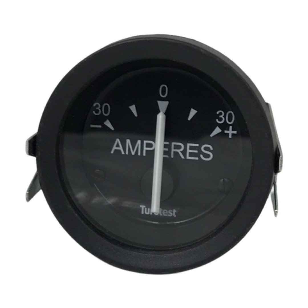 AMPERIMETRO - 30 AMP - F.52mm 3146056-TUROTEST