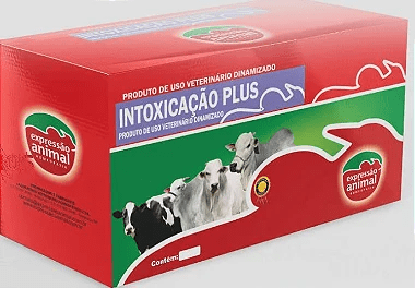 INTOXICAÇÃO PLUS  Homeopático - Tratamento para intoxicação em animais 4kg