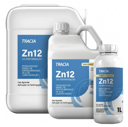 Tracia Zn12 via Fertirrigação