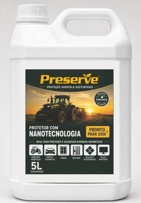 Preserve Proteção - máquinas e superfícies - caixa com 2  unidades 5 litros